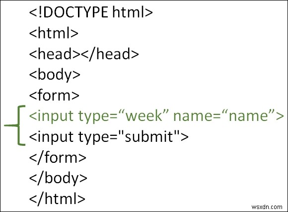 HTML에서 주 입력 유형을 사용하는 방법은 무엇입니까? 