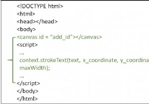 HTML5에서 strokeText()로 텍스트를 그리는 방법은 무엇입니까? 