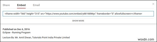 웹사이트에 YouTube 비디오를 추가하는 방법은 무엇입니까?