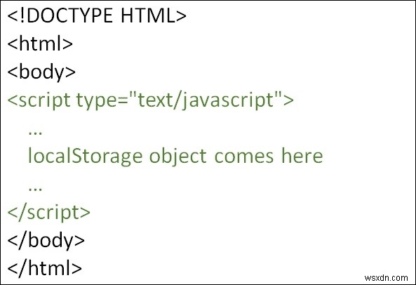 HTML5 localStorage API를 사용하여 브라우저에 데이터를 저장하는 방법은 무엇입니까? 