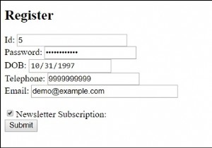HTML  input  체크 속성 