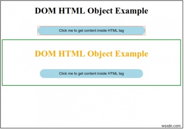 HTML DOM HTML 개체 