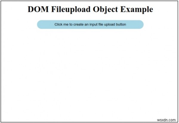 HTML DOM 입력 FileUpload 객체 