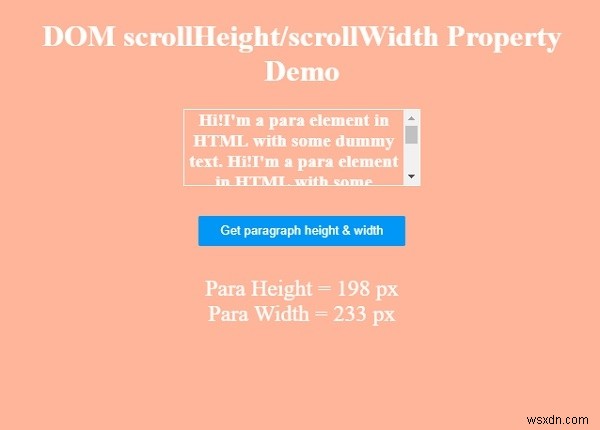 HTML DOM scrollHeight 속성 