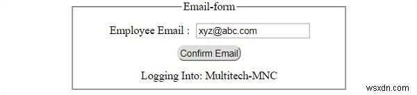 HTML DOM 입력 이메일 양식 속성 