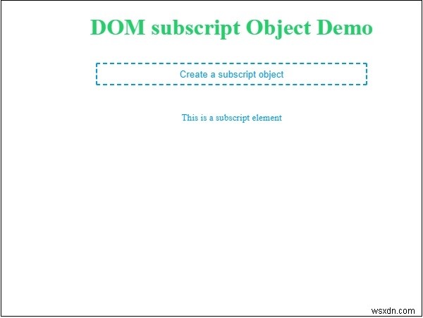 HTML DOM 첨자 객체 