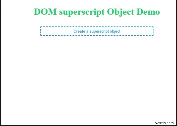 HTML DOM 위 첨자 개체 