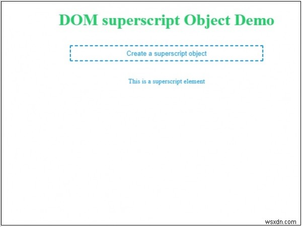 HTML DOM 위 첨자 개체 