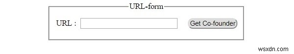 HTML DOM 입력 URL 양식 속성 