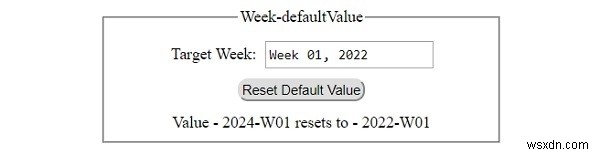 HTML DOM 입력 주 defaultValue 속성 