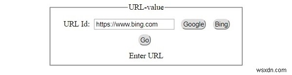 HTML DOM 입력 URL 값 속성 