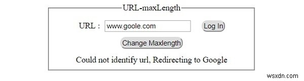 HTML DOM 입력 URL maxLength 속성 