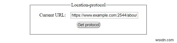 HTML DOM 위치 프로토콜 속성 