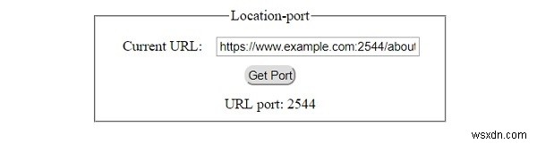 HTML DOM 위치 포트 속성 