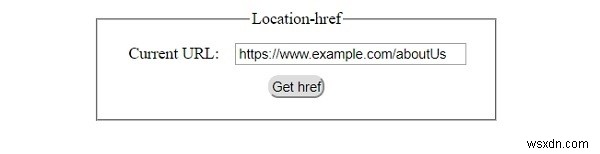 HTML DOM 위치 href 속성 
