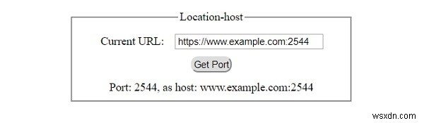 HTML DOM 위치 호스트 속성 