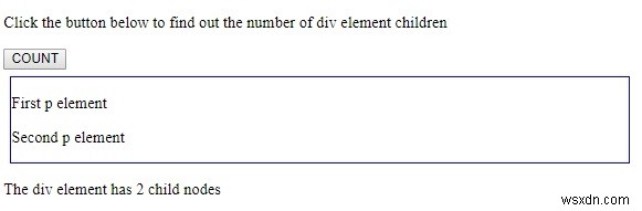 HTML DOM 자식 속성 