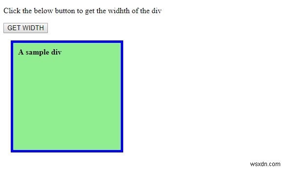 HTML DOM clientWidth 속성 