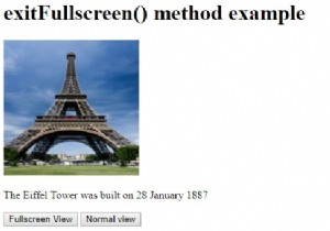 HTML DOM exitFullscreen() 메서드 완벽 가이드 – 전체 화면 해제 방법