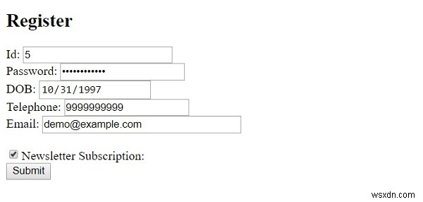 HTML 디자인 양식 