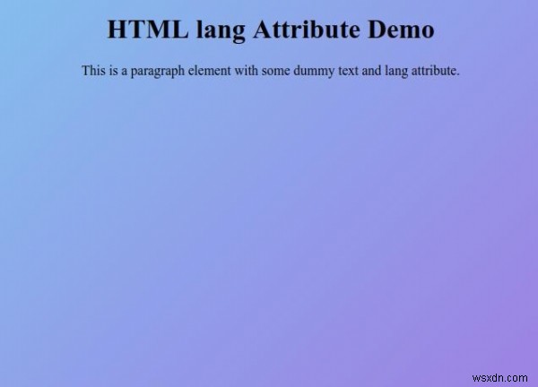 HTML 언어 속성 
