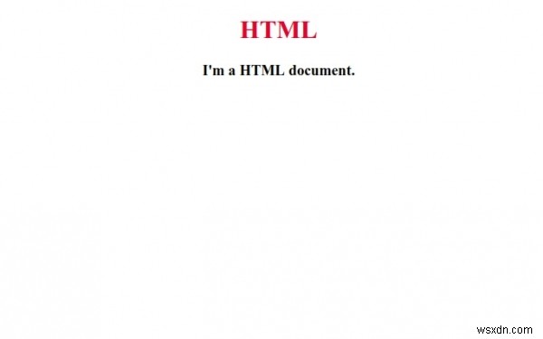 HTML 대 XML 