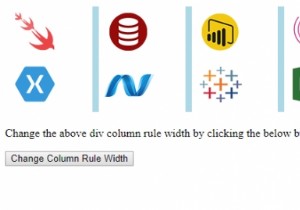 HTML DOM 스타일 columnRuleWidth 속성 