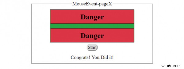 HTML DOM MouseEvent pageX 속성 