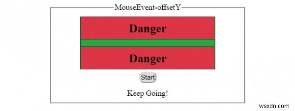 HTML DOM MouseEvent offsetY 속성 