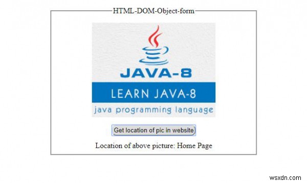 HTML DOM 개체 양식 속성 
