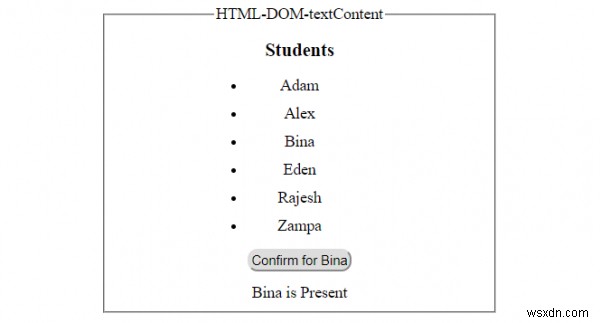 HTML DOM textContent 속성 