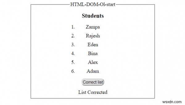 HTML DOM 시작 속성 