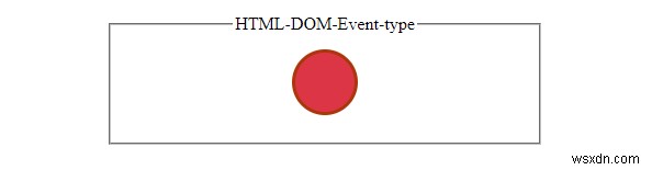 HTML DOM 이벤트 유형 속성 