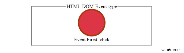 HTML DOM 이벤트 유형 속성 