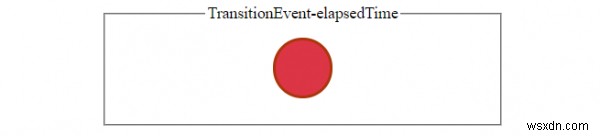 HTML DOM TransitionEvent elapsedTime 속성 