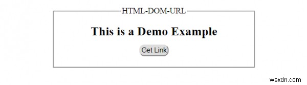 HTML DOM URL 속성 