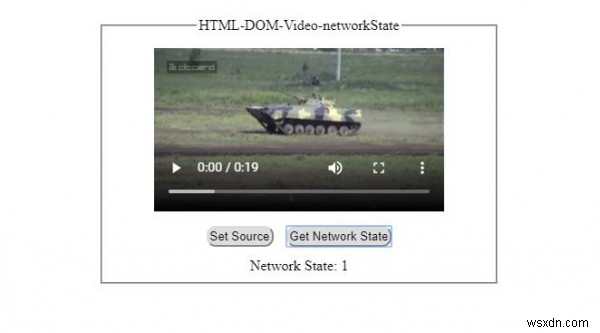 HTML DOM 비디오 networkState 속성 