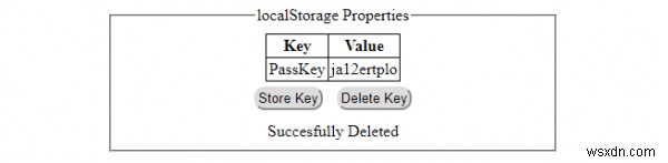 HTML DOM localStorage 속성 