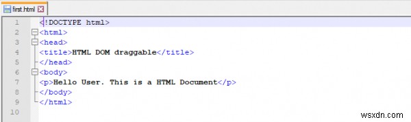 HTML 편집기 