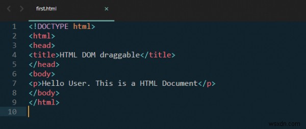 HTML 편집기 