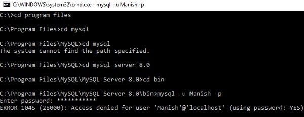 MySQL 루트 비밀번호를 재설정하거나 변경하는 방법은 무엇입니까? 