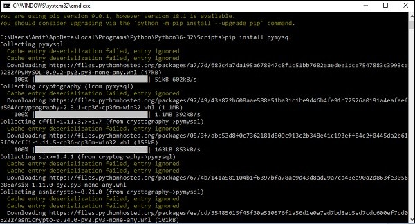 Python에서 MySQL 데이터베이스에 INSERT 후 ID를 어떻게 얻습니까? 
