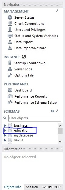 MySQL Workbench로 새 데이터베이스를 생성하시겠습니까? 