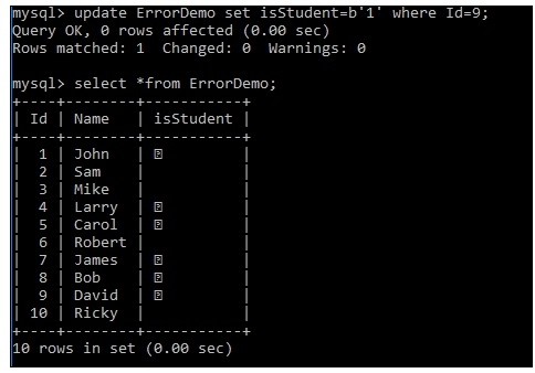 MySQL ERROR 1406 수정:데이터가 열에 비해 너무 깁니다. 