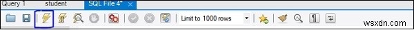 MySQL Workbench를 사용하여 저장 프로시저를 생성하시겠습니까? 