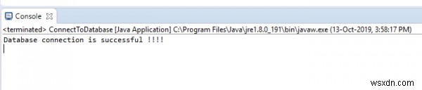 Java로 MySQL 데이터베이스에 연결 