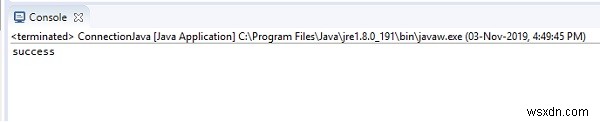 커넥터가 클래스 경로로 설정되도록 Java MySQL 연결에서 연결 오류를 수정하시겠습니까? 