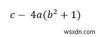 포물선의 꼭짓점, 초점 및 방향을 찾기 위한 C/C++ 프로그램? 