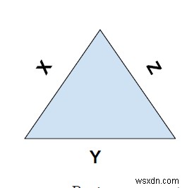 C++에서 삼각형의 둘레 찾기 