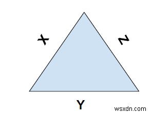 C++에서 삼각형의 둘레 찾기 